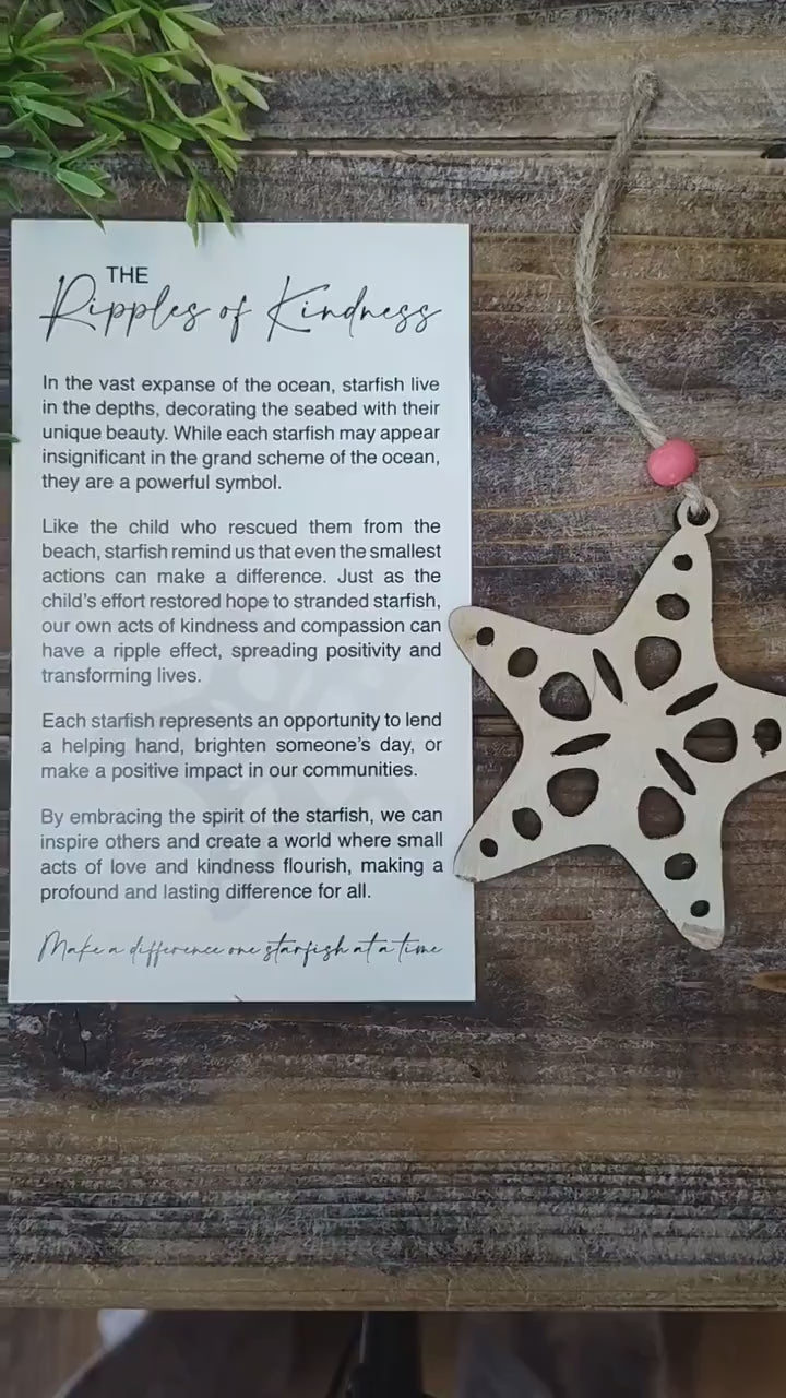 Ripples of Kindness Ornament