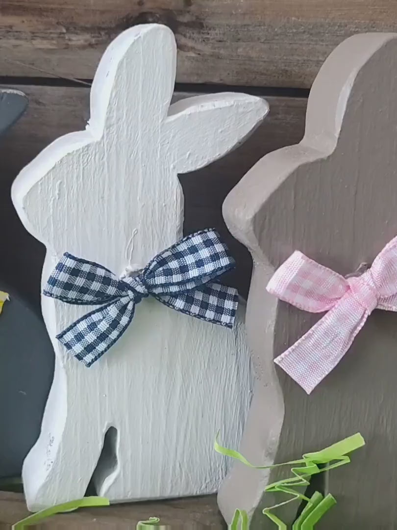 Wooden Rabbits