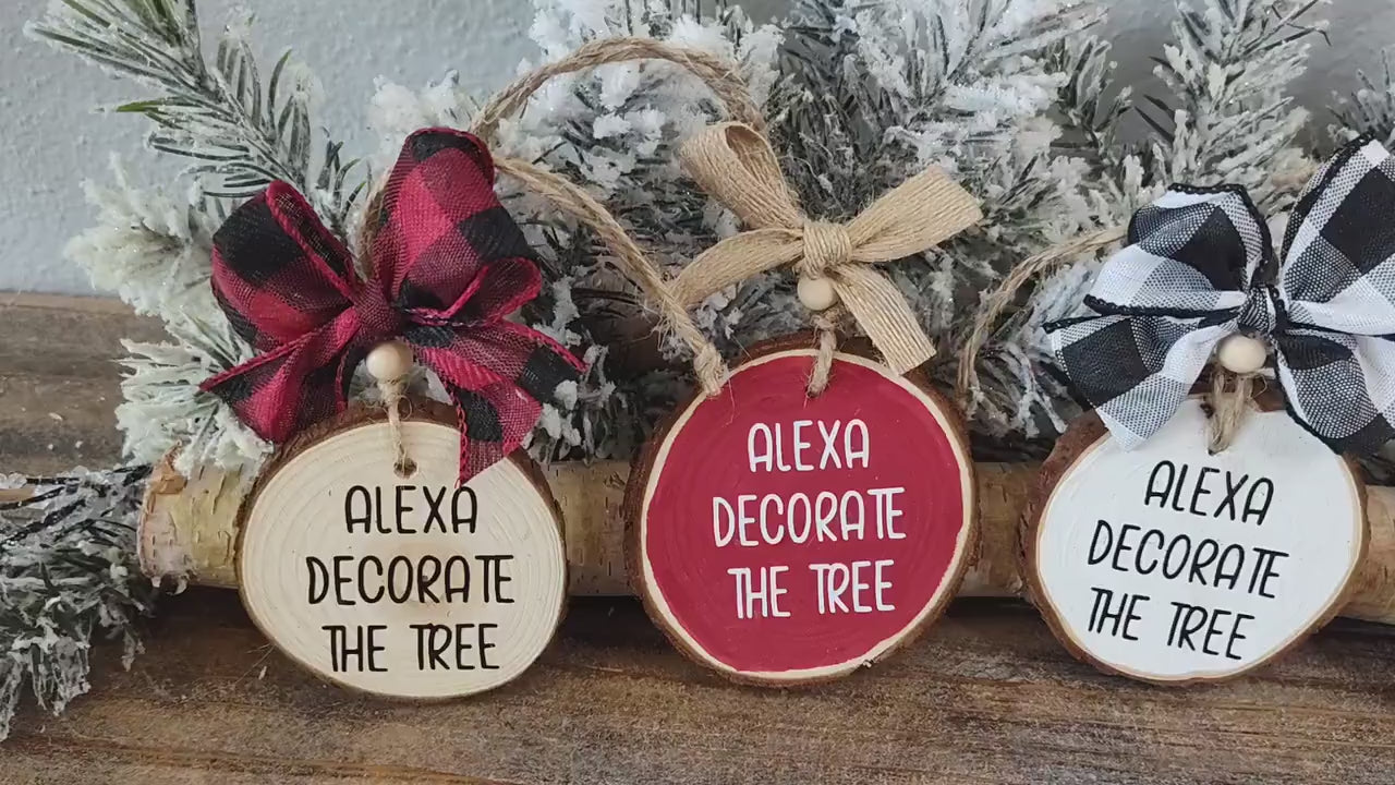 Alexa Decorate the Tree Ornament