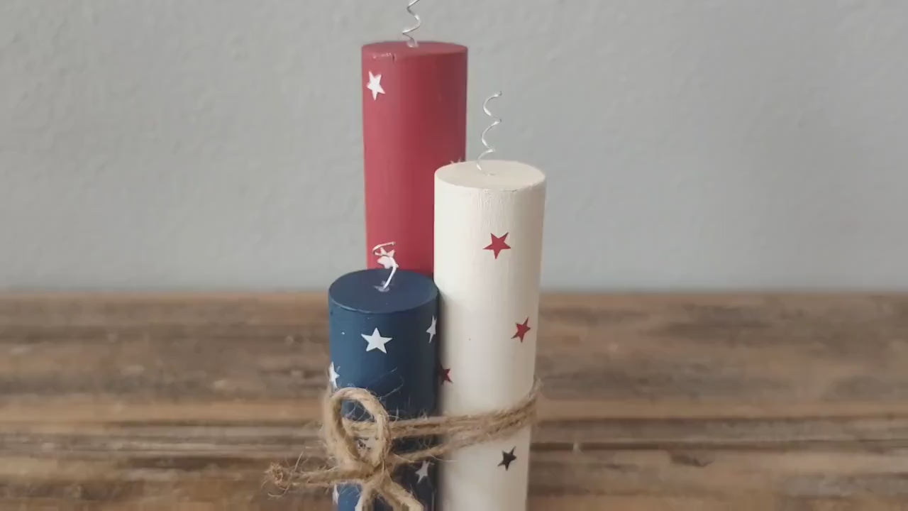 Wooden Firecrackers